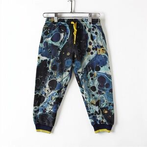 Dolce & Gabbana Kids Baby Cotton Marble Print Joggers Boys Size 6 Draw String